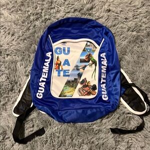 Blue Guatemala Backpack